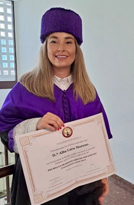 Extraordinary Doctorate Award of the University of Seville, Health Sciences Branch, Doctoral Program in Molecular Biology, Biomedicine and Clinical Research, corresponding to the 2020/2021 call (June 2024).